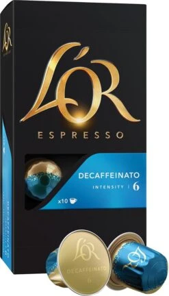 L'OR Espresso Decaffeinato Koffiecups - Intensiteit 6/12 - 10 X 10 Capsules -Koffiedrank Winkel 686x1200 3