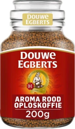 Douwe Egberts Aroma Rood Oploskoffie - 6 X Pot Van 200 Gram -Koffiedrank Winkel 701x1200 2