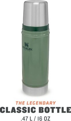 Stanley The Legendary Classic Bottle 0,47L - Thermosfles - Hammertone Green -Koffiedrank Winkel 709x1200