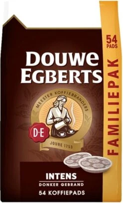 Douwe Egberts Intens Koffiepads - 4 X 54 Pads -Koffiedrank Winkel 727x1200 1