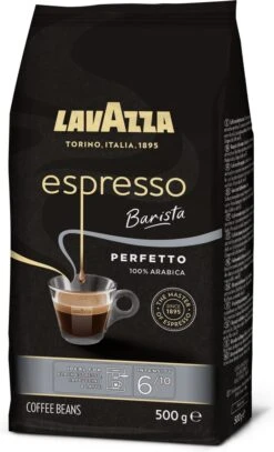 Lavazza Espresso Barista Perfetto Koffiebonen - 500 Gram X4 -Koffiedrank Winkel 728x1200 1