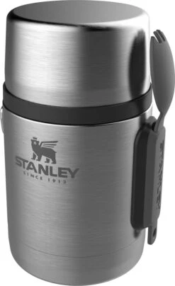 Stanley The Stainless Steel All-in-One Food Jar 0,53L - Thermosfles - Stainless Steel -Koffiedrank Winkel 734x1200
