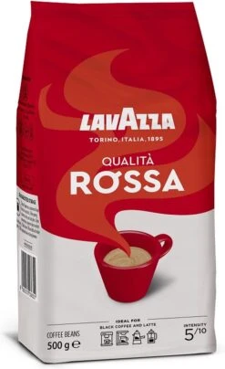 Lavazza Qualita Rossa Koffiebonen - 500 Gram X4 -Koffiedrank Winkel 734x1200 3