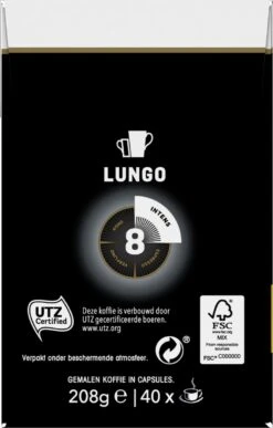 Douwe Egberts Lungo Intens (8) - 5 X 40 Koffiecups 19 Douwe Egberts Lungo Intens (8) - 5 X 40 Koffiecups -Koffiedrank Winkel 765x1200 3