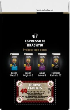 Douwe Egberts Espresso Krachtig (10) - 5 X 40 Koffiecups -Koffiedrank Winkel 766x1200 2