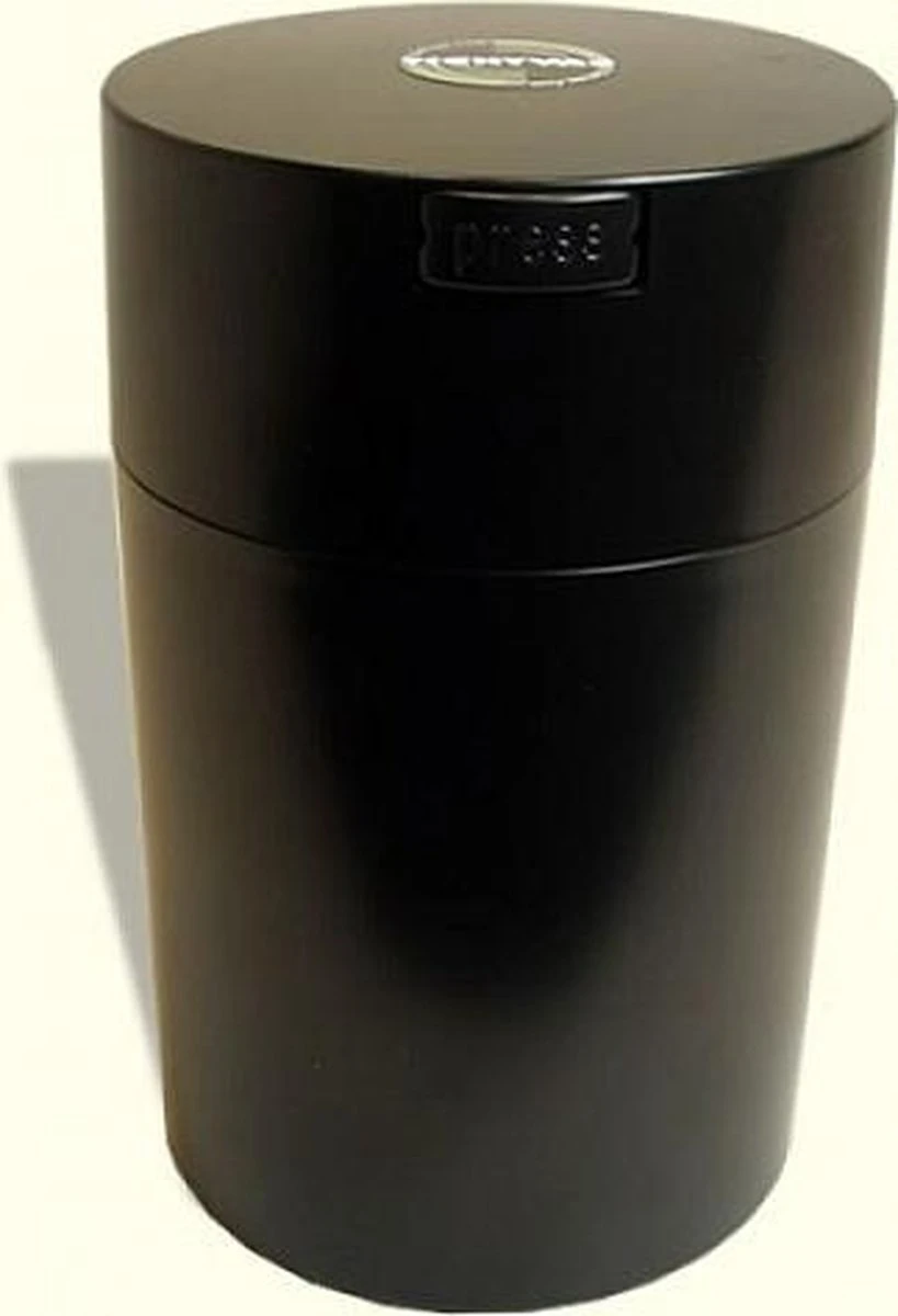 CoffeeVac 1.85L - 500g - Koffie Bewaarbus Luchtdicht - Zwart 3 CoffeeVac 1.85L - 500g - Koffie Bewaarbus Luchtdicht - Zwart - Afbeelding 3