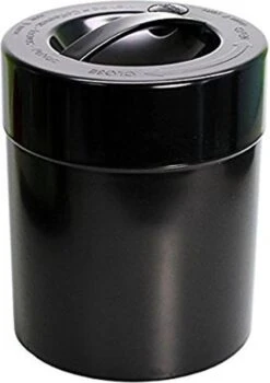 CoffeeVac 3.8ltr - 1000gr - Koffie Bewaarbus Luchtdicht - Zwart