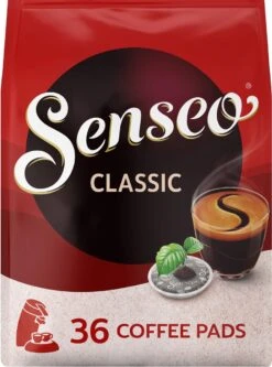 Senseo Classic Koffiepads - 5/9 Intensiteit - 10 X 36 Pads -Koffiedrank Winkel 889x1200