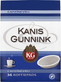 Kanis & Gunnink Cafeïnevrij Koffiepads - 10 X 36 Pads -Koffiedrank Winkel 898x1200 2