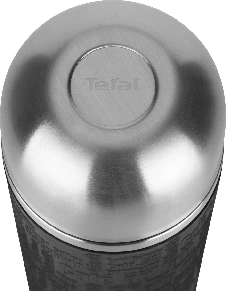 Tefal Senator Sleeve Isoleerfles - 1L - RVS/Zwart 2 Tefal Senator Sleeve Isoleerfles - 1L - RVS/Zwart - Afbeelding 2